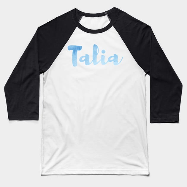 Talia Baseball T-Shirt by ampp